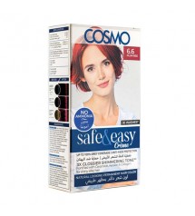 Cosmo No Ammonia Permanent Hair Color 6.6 Plum Red